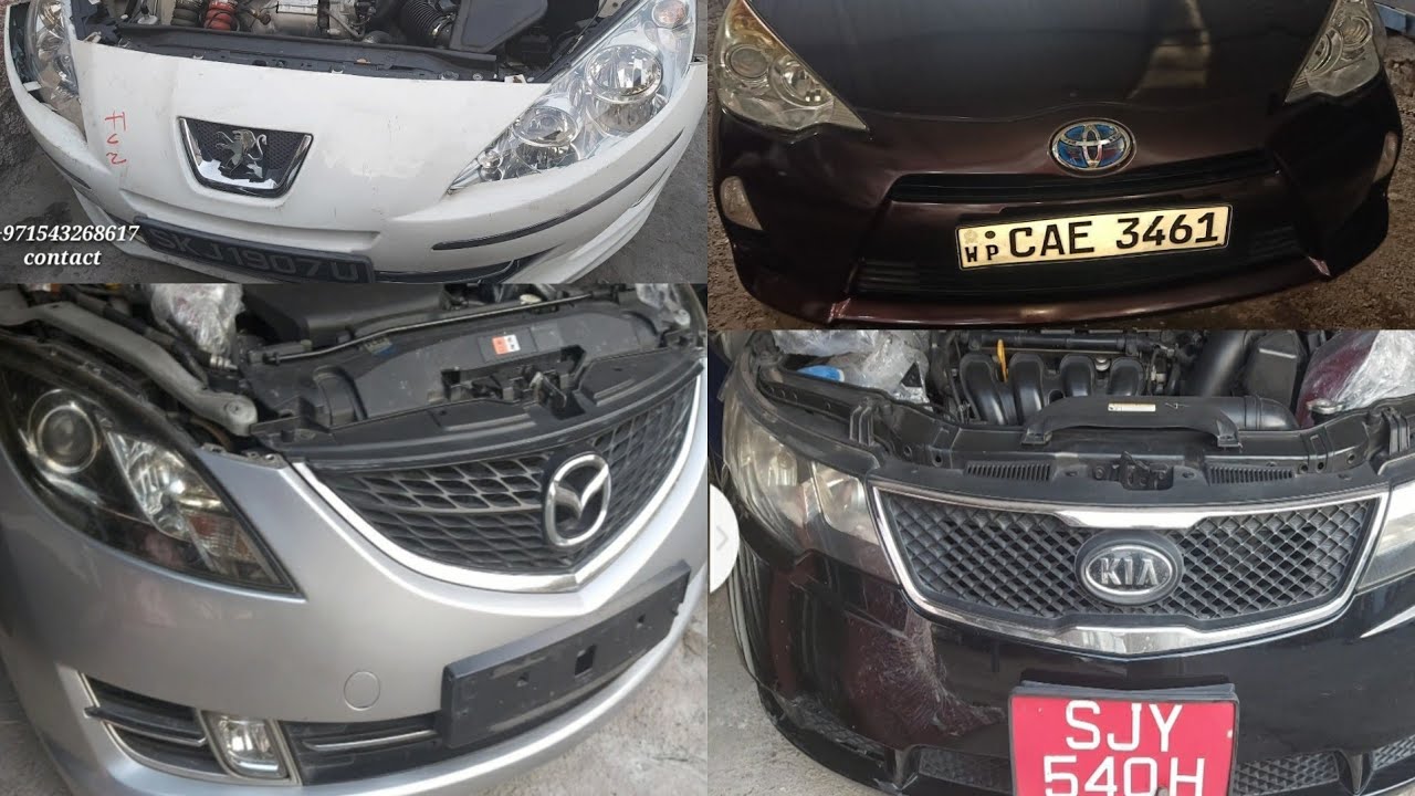 New And Old Models HalfCut / Sharjah auto parts market