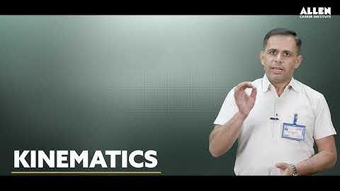 🔥 JEE Main Paper Analysis Series by ALLEN Expert |  Kinematics | Physics @ALLENJaipurofficial
