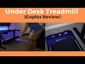 Best Under Desk Treadmill [Goplus Under Desk Electric Treadmill Review]