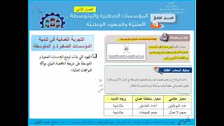 أ صالح حديد العلوي هيئة تنمية المؤسسات الصغيرة و المتوسطة