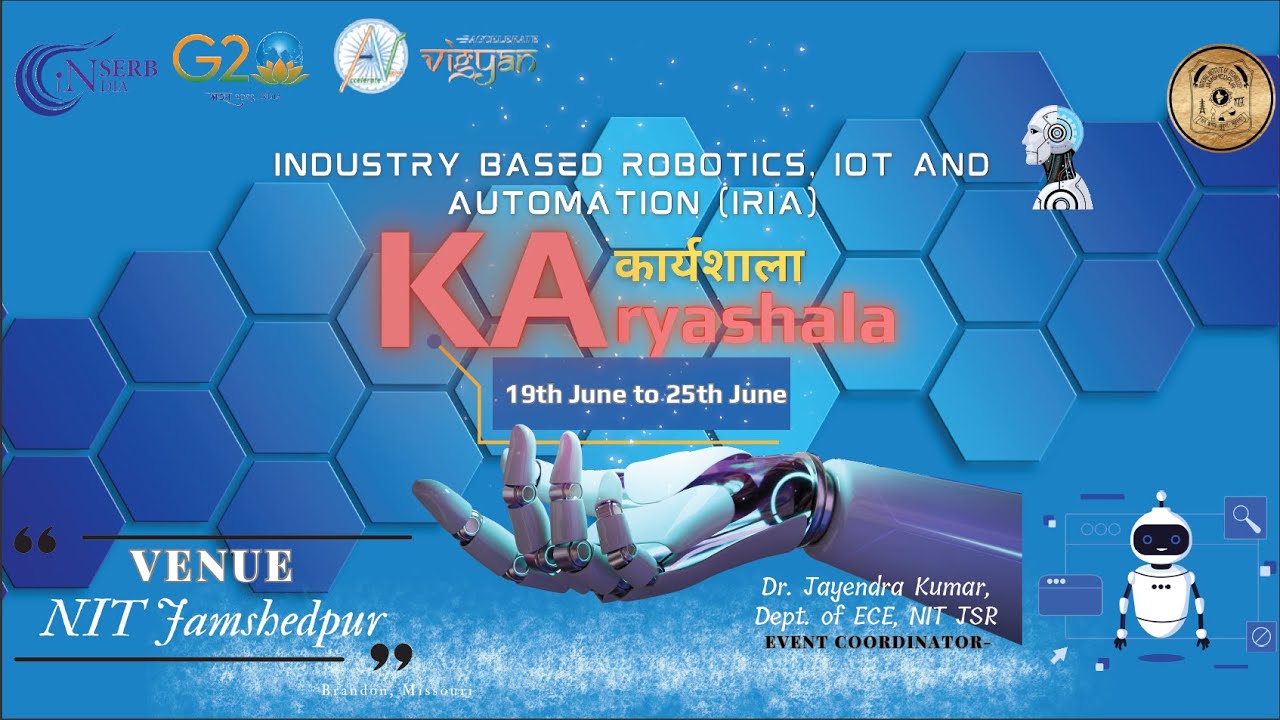 Karyashala Day 4/S1(High End on Industry Based Robotics