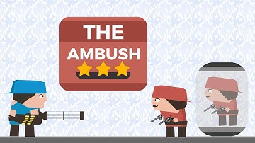 THE AMBUSH LEVEL SET BY FEDERICO IN CLONE ARMIES LEGO : TACTICAL ARMY GAME (IOS ANDROID GAMEPLAY)