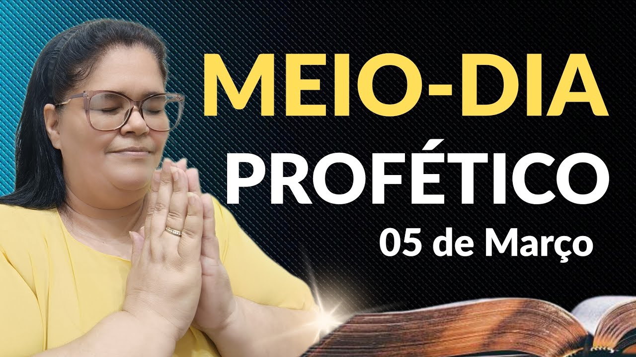 🌤️ O Espírito que Ressuscitou Jesus Está Vivendo em Você! | Meio-Dia Profético