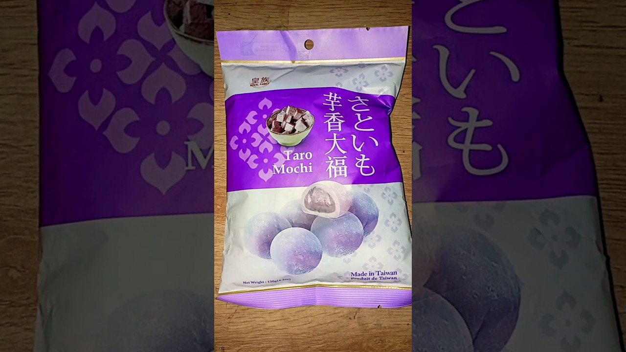 Royal Family Taro Mochi #shorts #food #trending #viral