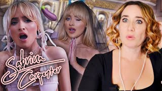 “what is she DOING?!” Vocal Coach SHOCKING reaction to SABRINA CARPENTER | Feather (Music Video)