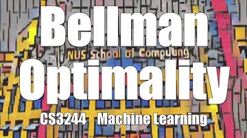 07.post.04 « Bellman Optimality « Machine Learning « NUS School of Computing
