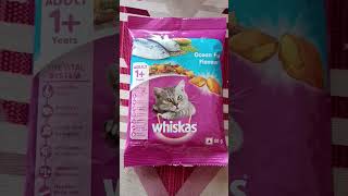 Whiskas Cat 😺 Free Sample #unboxing #ytshorts #sample