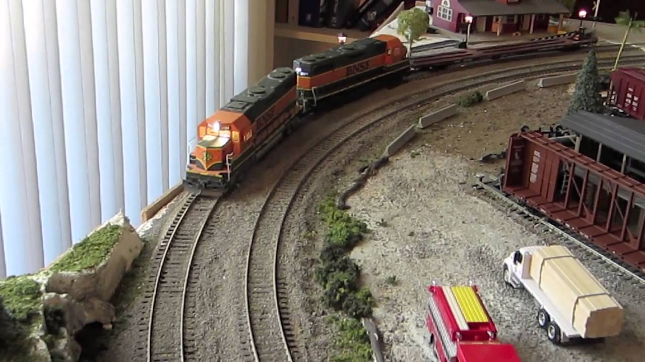 HO Trains Running Video February 2014 - YouTube