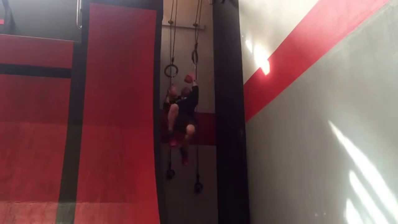 The Invisible Ladder with Cowbells from 3BallClimbing. American Ninja