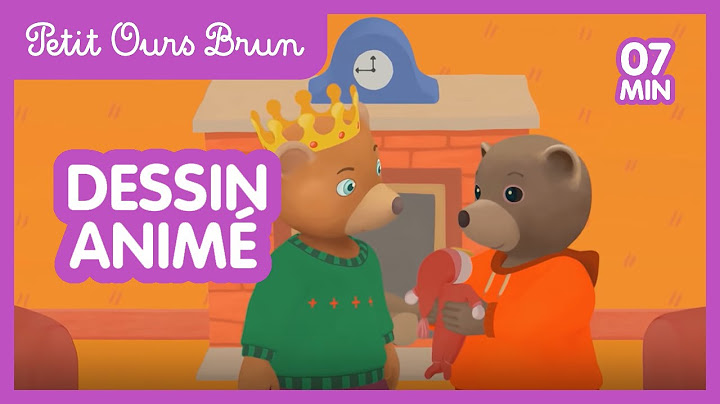 Petit Ours Brun 3D -  La galette des rois