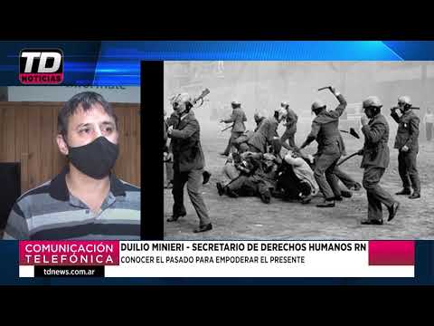 DUILIO MINIERI   SEC DE DERECHOS HUMANOS RN   A 45 AÑOS DEL GOLPE CIVICO MILITAR DE 1976 24 03 21