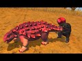 Ankylosaurus VS Arctodus simus : Dinosaurs Battle Special