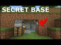 Minecraft: 10+ Secret Redstone Base! [easy]