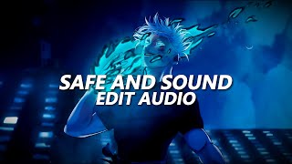 Safe and Sound - Capital Cities [ EDIT AUDIO ]