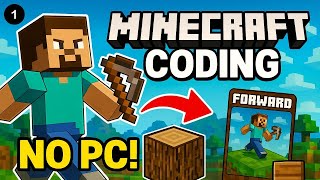 Minecraft Unplugged Coding 🪓 How to Create Materials and Play Without a Computer
