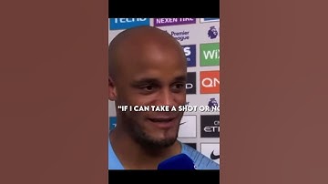 Thumbnail of Kompany silenced his teammates 🥶 🔥 #kompany #leicester #mancity #football #premierleague #goatedit