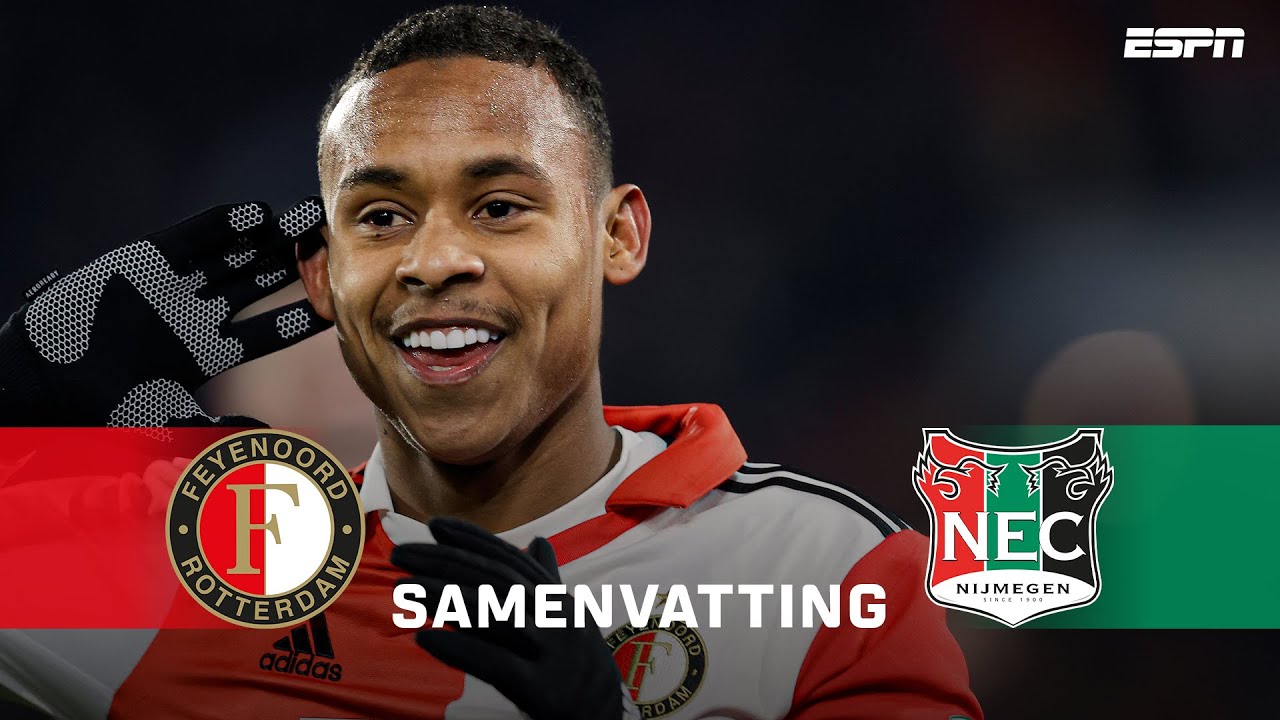 8️⃣ GOALS, 🟥 KAART, VERLENGING & een STRAFSCHOPPENSERIE 😱😍 |  Samenvatting Feyenoord - N.E.C.