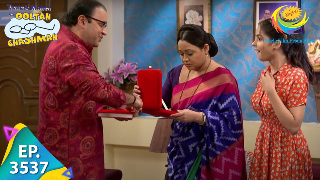 Bhides Gift To His Family  Taarak Mehta Ka Ooltah Chashmah   Ep 3537   Full Episode   15 Aug 2022