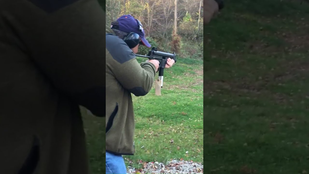 Walther MPK Machine Gun Full Auto H K MP5 Competitor Machinegun 9mm Shooting Fullauto
