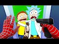 ESPERIMENTI FOLLI SU RICK E MORTY IN VR! CI SONO LE TRAPPOLE DI FORTNITE! *FIGHISSIMO*