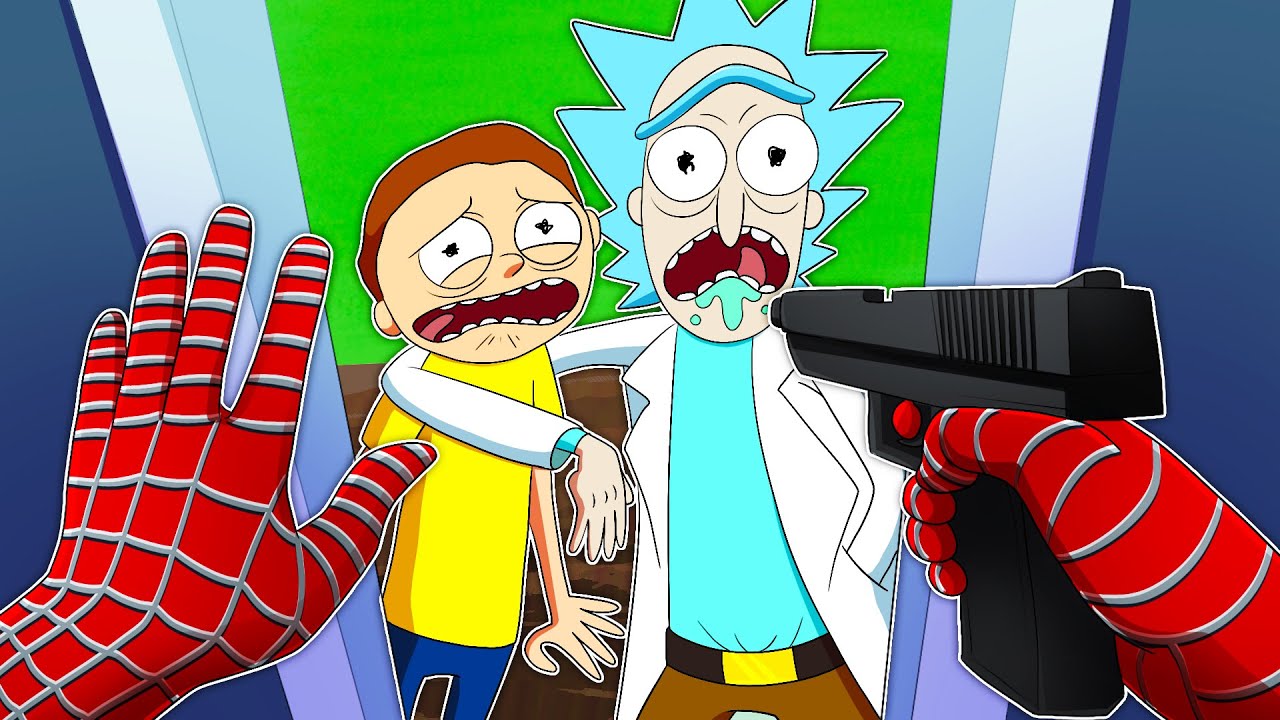 ESPERIMENTI FOLLI SU RICK E MORTY IN VR! CI SONO LE TRAPPOLE DI FORTNITE! *FIGHISSIMO*