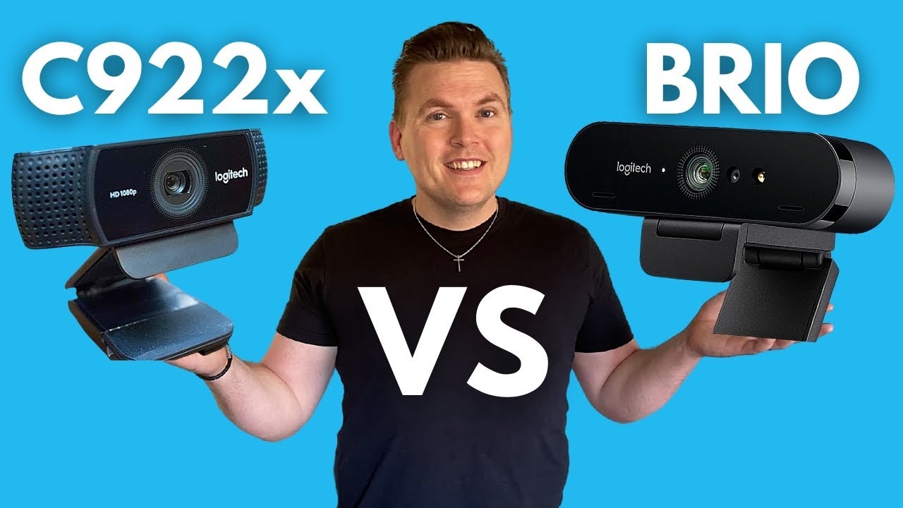 Logitech Webcam Comparison  C920, BRIO 500, StreamCam & BRIO 4K