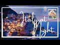 Italy at Night Ambience - with ocean waves, ASMR for deep sleep, meditation and relaxation