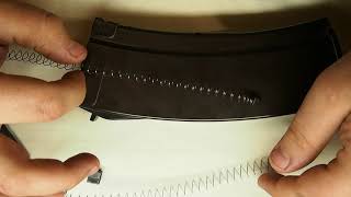 How to Disassemble a MAG Brand 100 rd. AK-74 Mid Cap Magazine