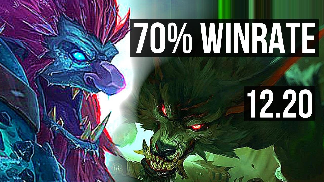 TRUNDLE vs WARWICK (JNG) 6/1/10, 70 winrate KR Diamond 12.20 YouTube