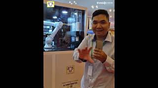 Robot Cafe in STI 2024 by Technology Cambodia