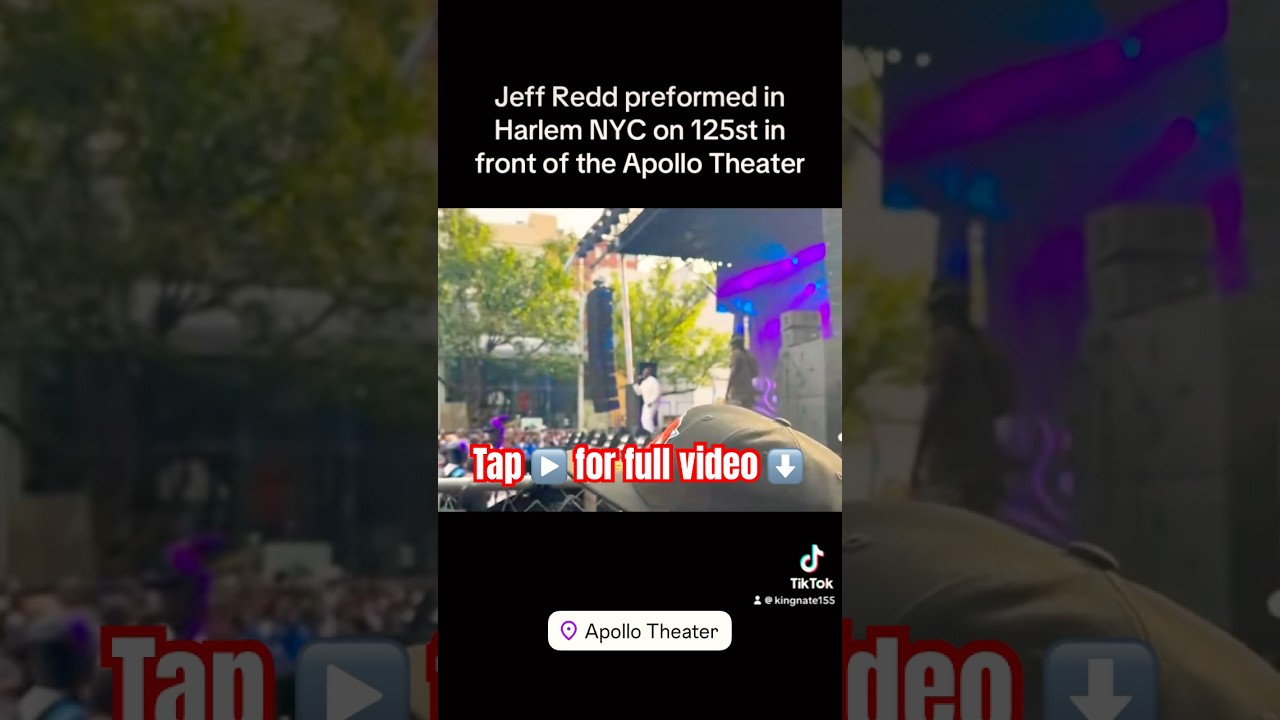 Harlem NYC street concert 