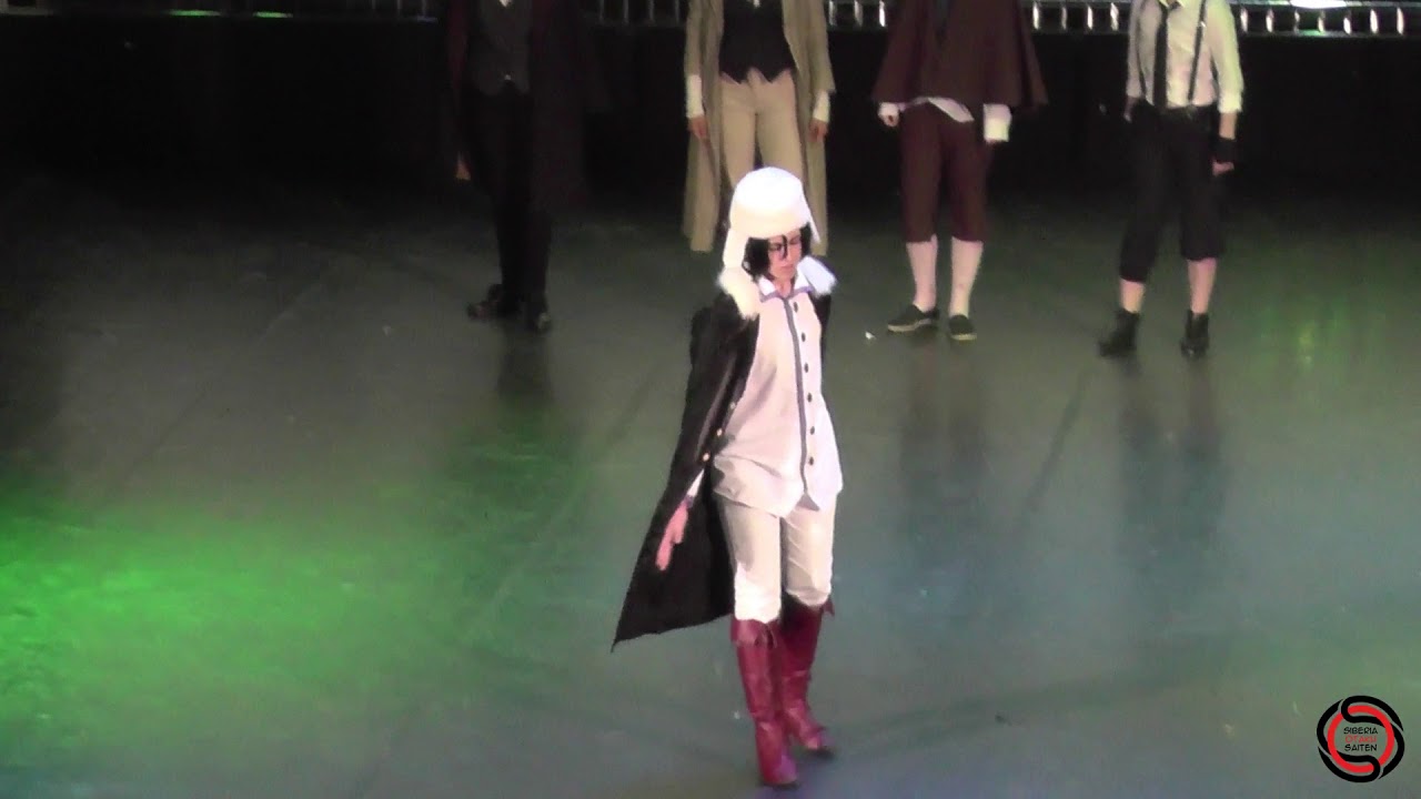 S.O.S 2017 Командное косплей-дефиле - Bungou Stray Dogs - Atsushi Nakajima Osamu Dazai Edogawa Rampo