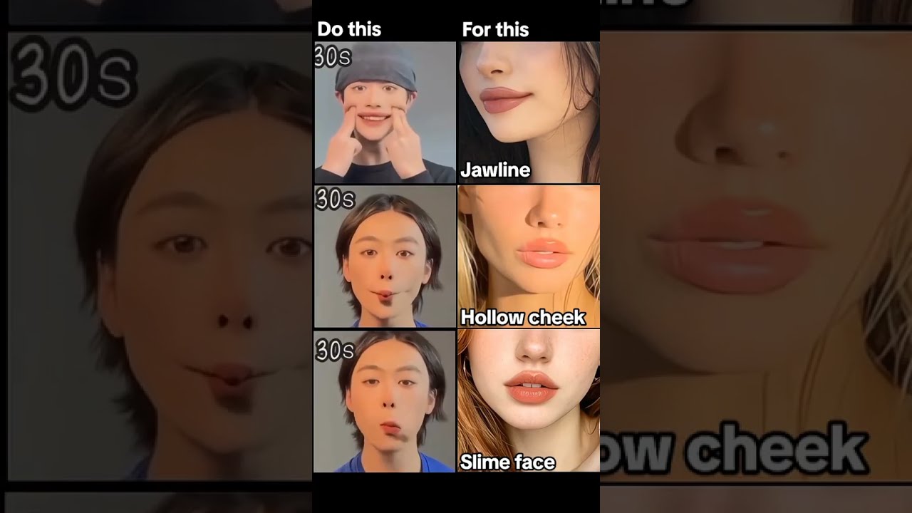 Facial Exercises Subscribe For More Nosereshape Faceworkout Facialexercises