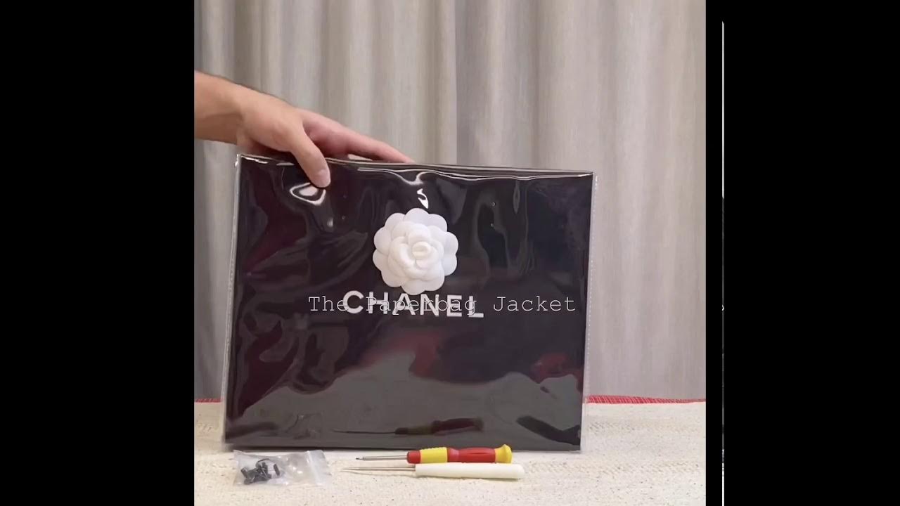 Recycling & Converting Luxury (Chanel) paper bags into repurposed totes and  bags (double handle)! 