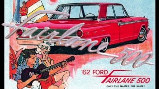 1962 Ford Fairlane 500 original radio ad