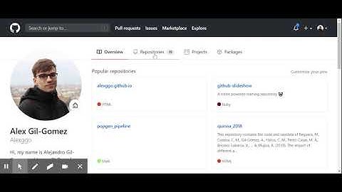 Bioinformatics 04: Creating a GitHub repository and editing markdown files.
