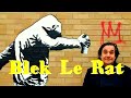 Graffiti - Blek Le Rat "King of Chicago" DIY Stencil Graffiti STREET Art