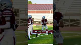 #football #juniorathlete #athletics #visorhelmet #drip #injury #tornacl #quarterback #running #rehab