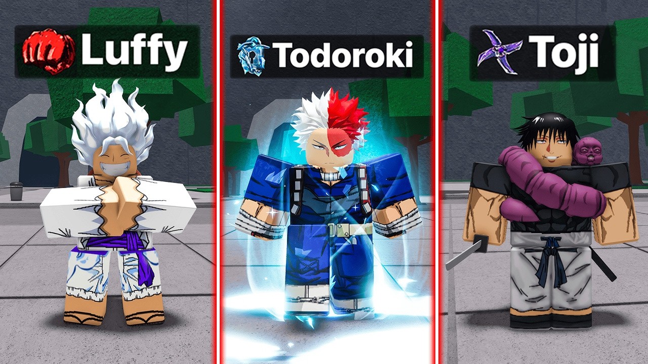 The Strongest Battlegrounds, But ANIME CHARACTERS Decide Our Moveset!