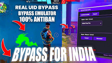 EMULATOR BYPASS FROM GARENA DATABASE ✅ | BYPASS EMULATOR WITH UID | FREE FIRE UID WHITE LIST