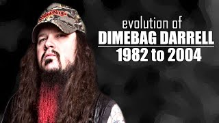 The EVOLUTION of DIMEBAG DARRELL 1982 to 2004