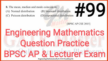 #99 Daily Question Practice of Engineering Mathematics for BPSC (Assistant Professor & Lecturer)