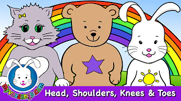 Head Shoulders Knees and Toes | Nursery Rhymes with Lyrics | My VoxSongs