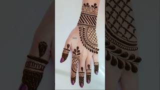 Quick Mehendi Tutorial #mehndi #shorts #trending 🔥