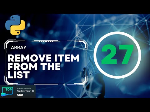 🤔 How to solve the Leetcode problem 27: Remove Element from the List