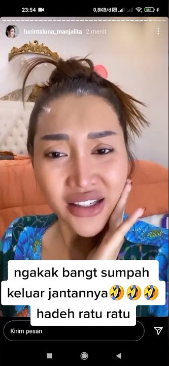 Suara Jantan LUCINTA LUNA Keluar😂