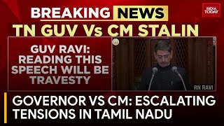 Tamil Nadu Governor Refuses to Read Government Speech; Battle with CM Stalin Escalates
