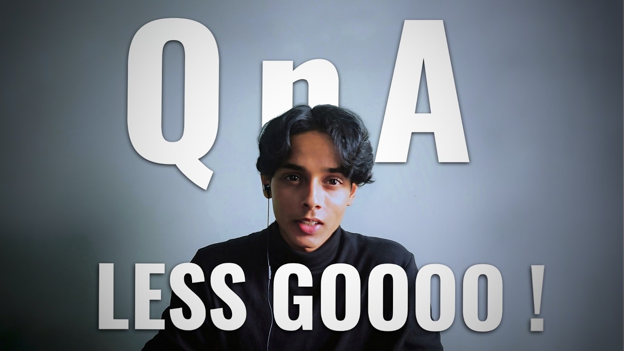 First QnA !!!!!! - Indian Aniverse | QnA -2K25 - YouTube