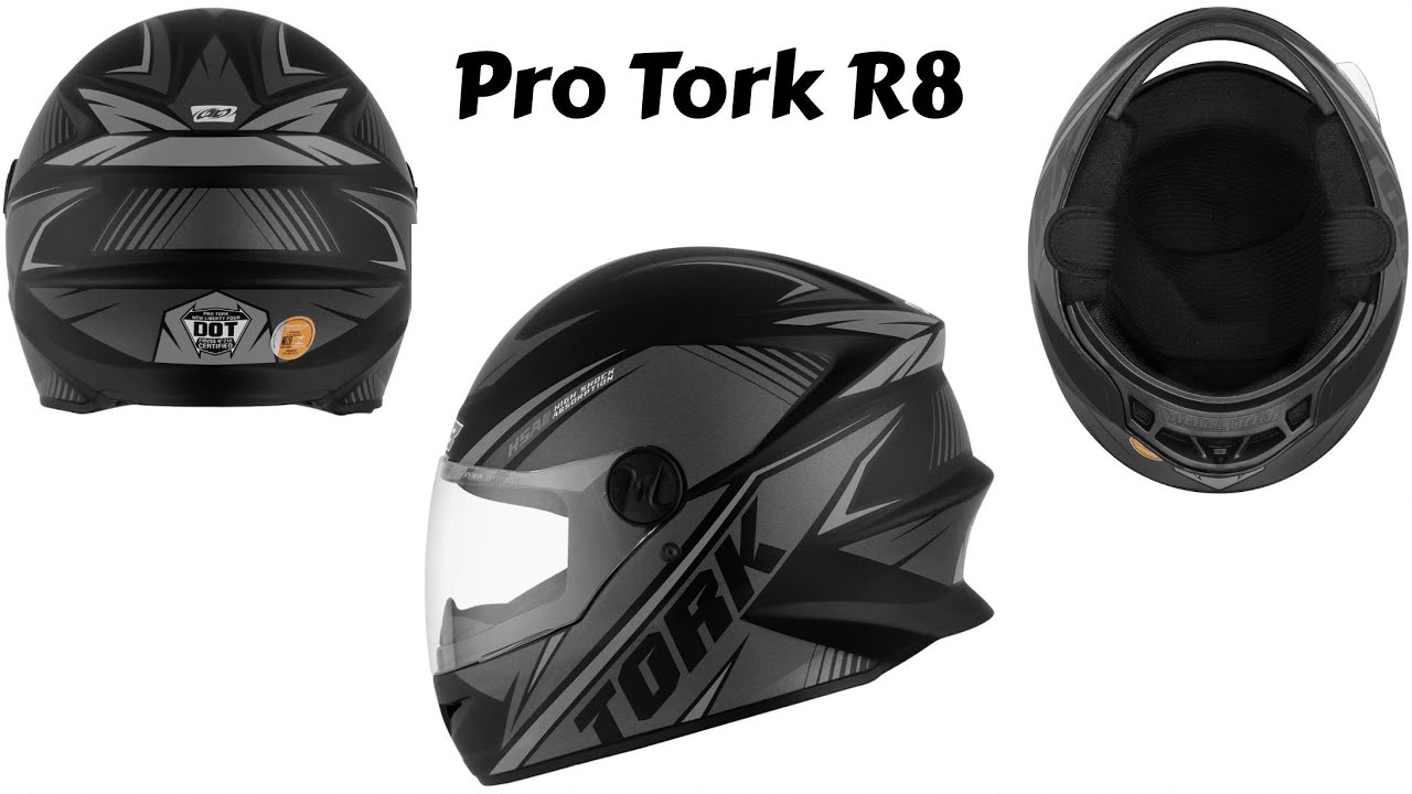 Unboxing Capacete Pro Tork R8 GRAFITE | HD 4K | Português BRASIL