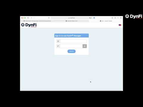 Howo To use the DynFi Connexion Agent with DynFi Manager